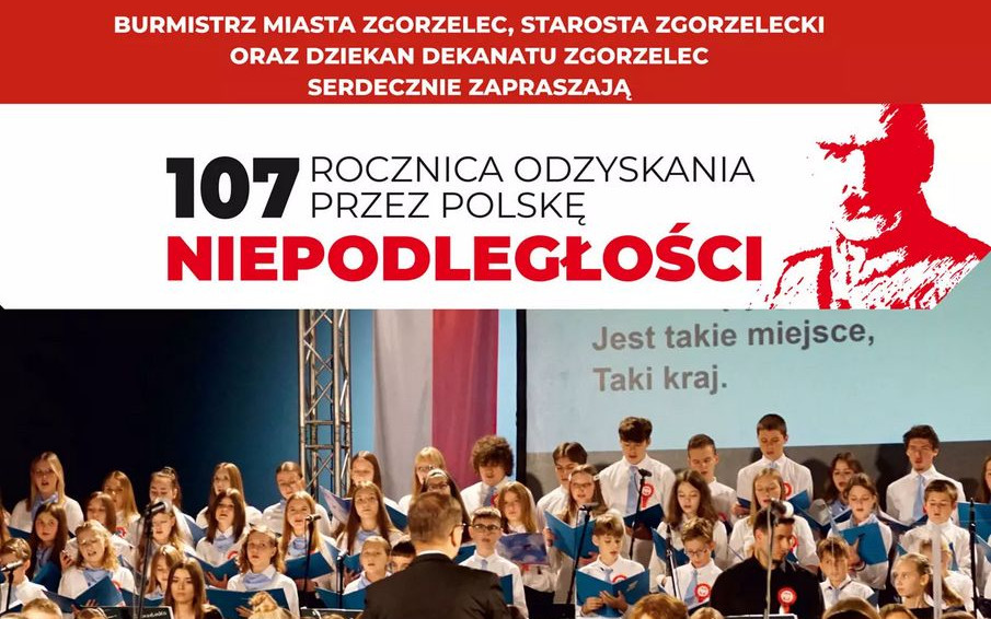 Uczcijmy razem 107. rocznicę odzyskania przez Polskę wolności