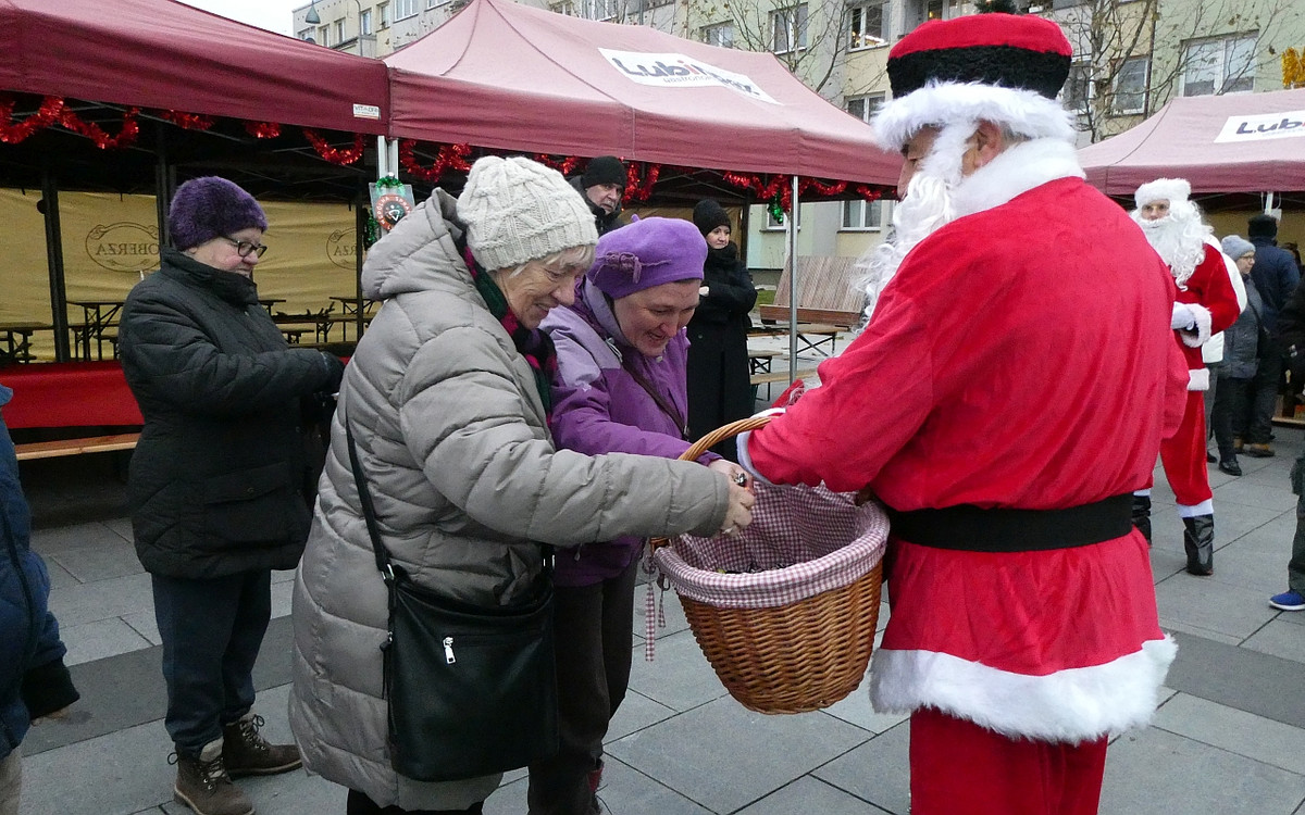 Wigilia w centrum Lubina. Mieszkańcy nie zwiedli