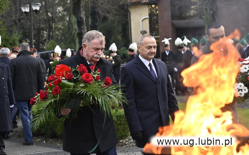 Uczcili pamięć ofiar wypadków w kopalniach i hutach KGHM
