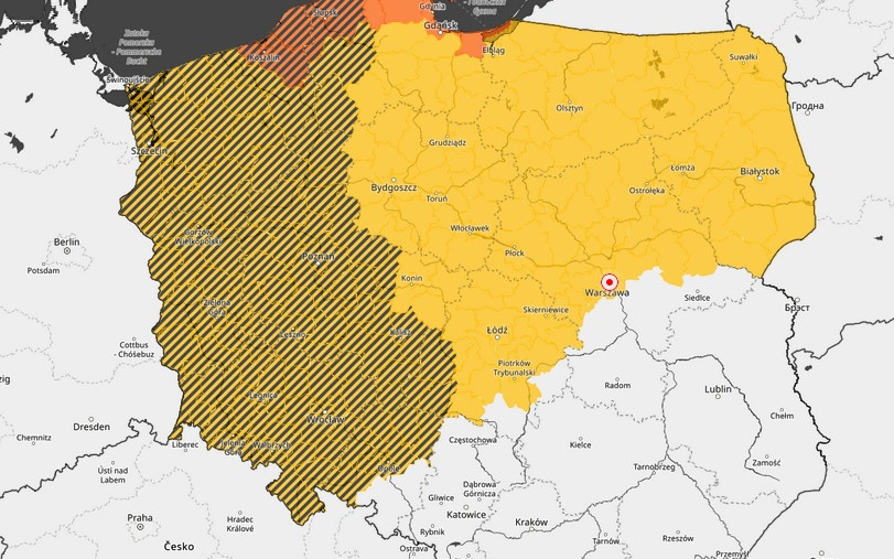 IMGW ostrzega – dzisiaj będzie mocno wiało na Dolnym Śląsku!