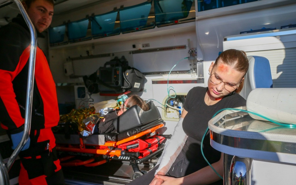 Ćwiczenia ewakuacyjne w VII Liceum Ogólnokształcącym