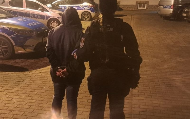 Wsiadła do L-ki i nie chciała wysiąść. Wyprowadzili ją policjanci