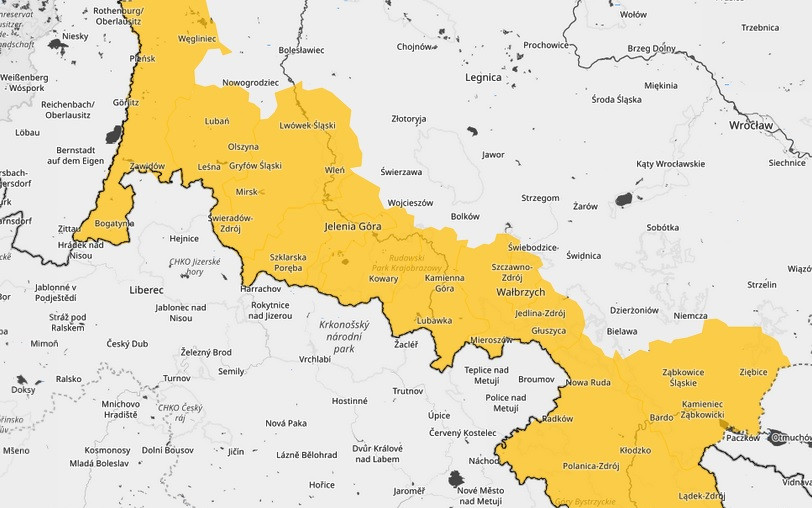 Będzie wiało!  IMGW wydał ostrzeżenia dla górskich regionów!