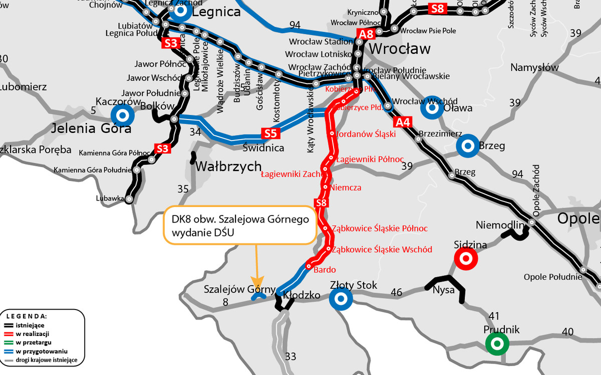 Potwierdzono przebieg obwodnicy Szalejowa Górnego