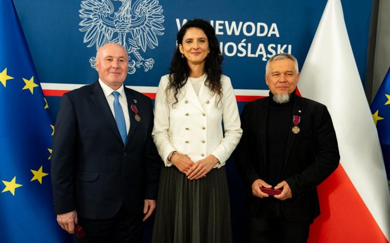 Wójt Adam Górecki odznaczony Brązowym Krzyżem Zasługi