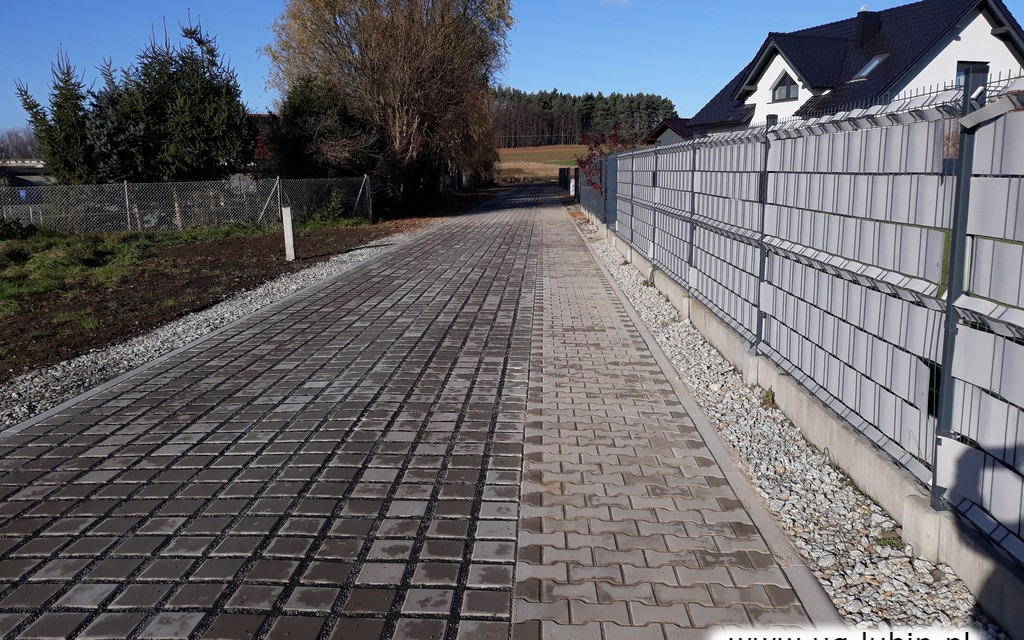 Kolejna inwestycja drogowa w Gminie Lubin zakończona