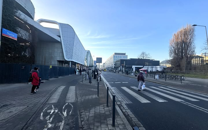 Dwie firmy chcą zaprojektować węzeł komunikacyjny przy ulicy Suchej