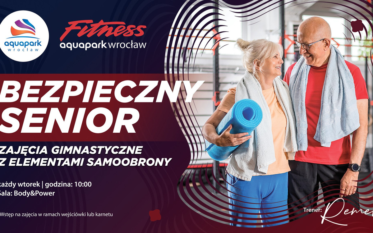 Bezpieczny Senior teraz już cyklicznie w Aquaparku Wrocław!