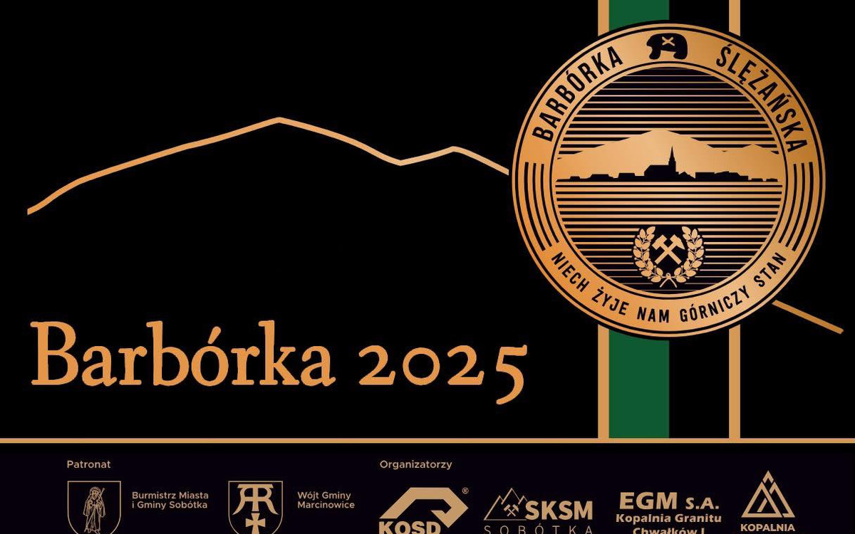 Święto górniczej tradycji pod Ślężą. Sobótka zaprasza na Barbórkę