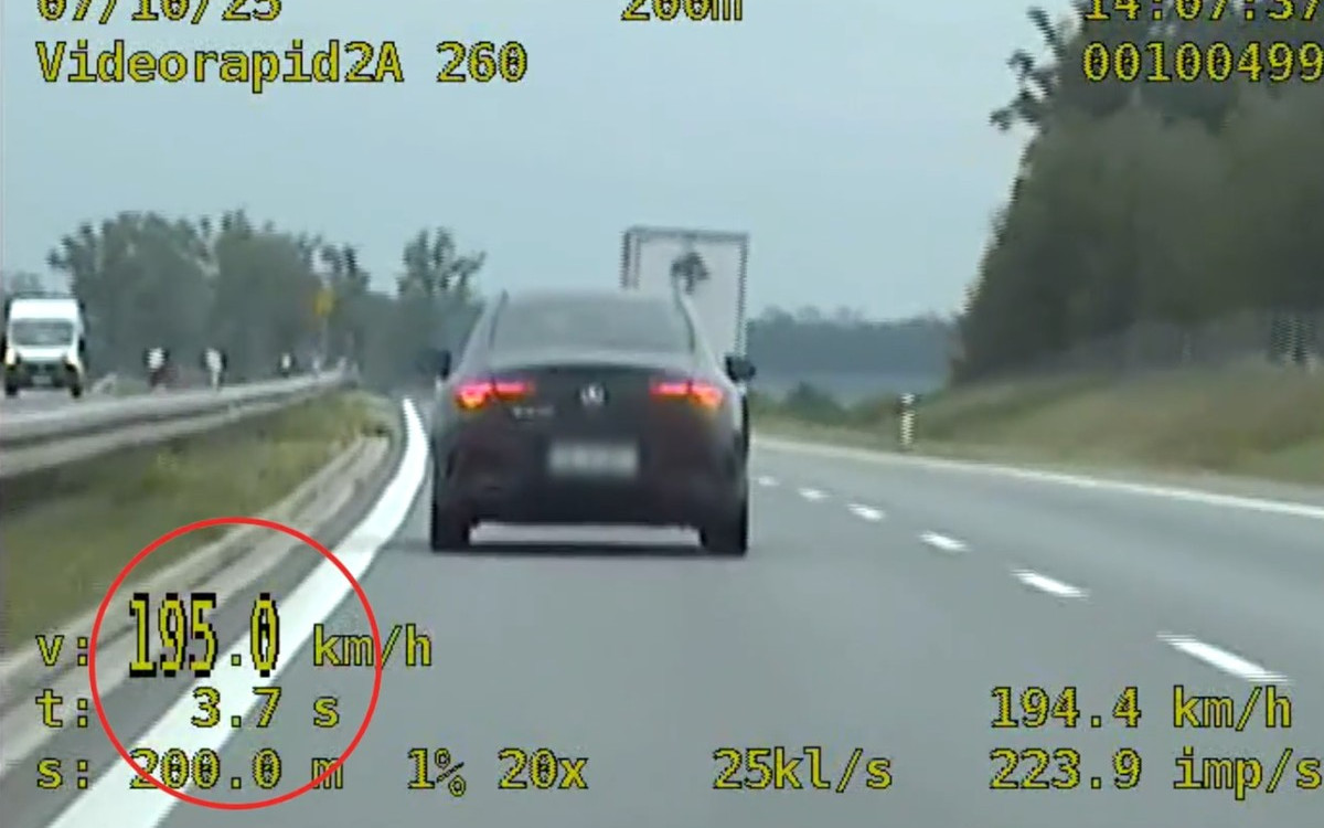 Jechał za szybko. 2,5 tys zł mandatu i punkty karne na koncie