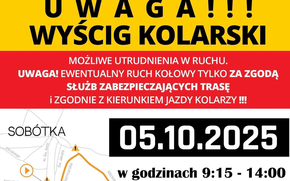 Setki kolarzy na starcie w Sobótce. Przed nami finał cyklu VIA Dolny Śląsk