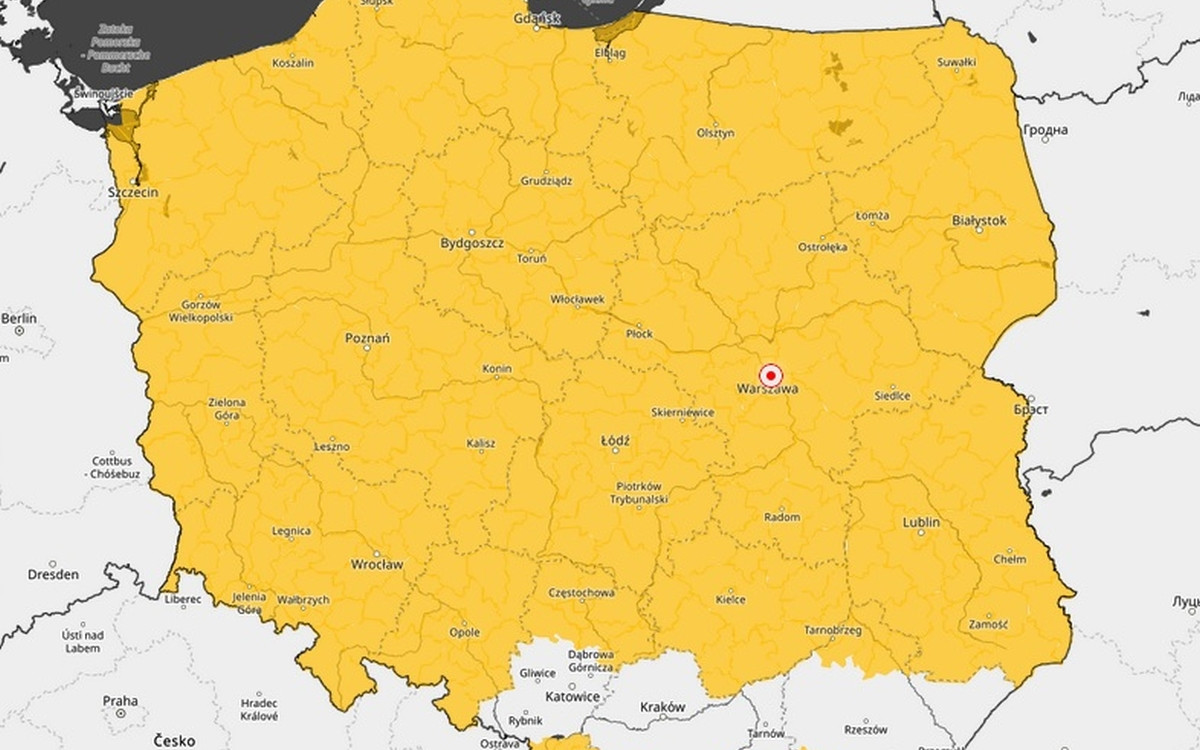 Przymrozki. Alerty niemal dla całego kraju. Zacznie się w nocy