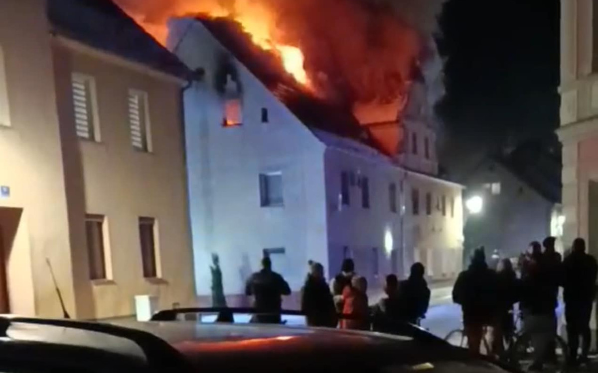 Zbiórka dla pogorzelców z Chocianowa. Pięć rodzin straciło dach nad głową