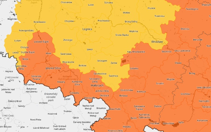 Będzie biało na Dolnym Śląsku. W nocy sypnie śniegiem
