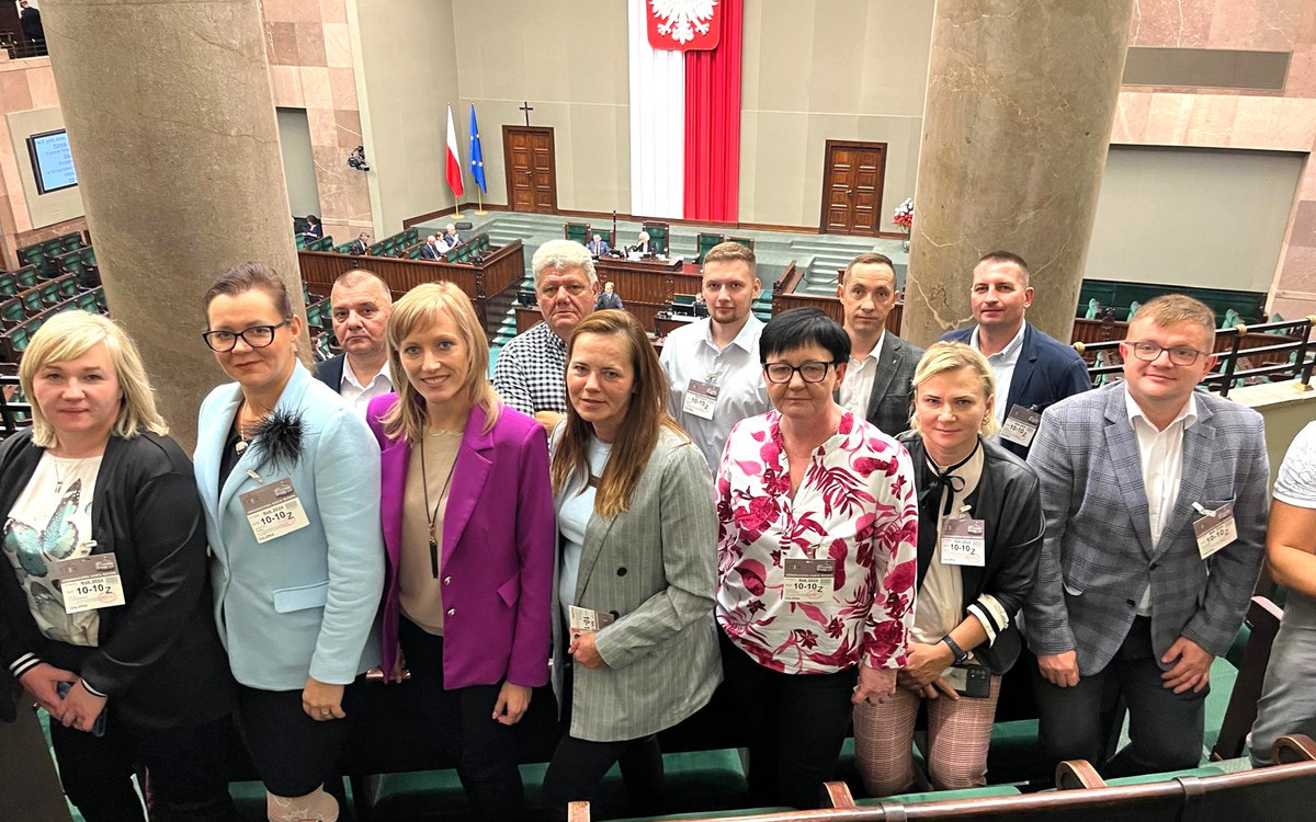 Radni Gminy Kotla zwiedzili Sejm!