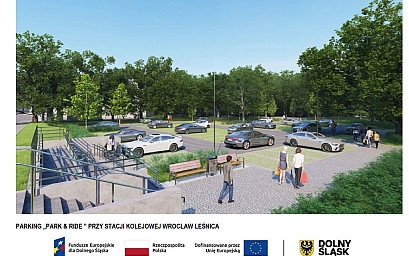 Park&Ride w Leśnicy zaczyna nabierać kształtów