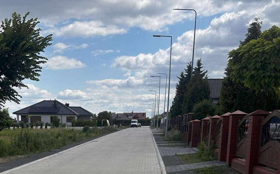 Kolejna inwestycja drogowa w Gminie Lubin zakończona