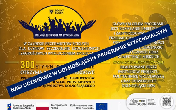 Dolnośląski Program Stypendialny. Uczniowie z Bolesławca wyróżnieni
