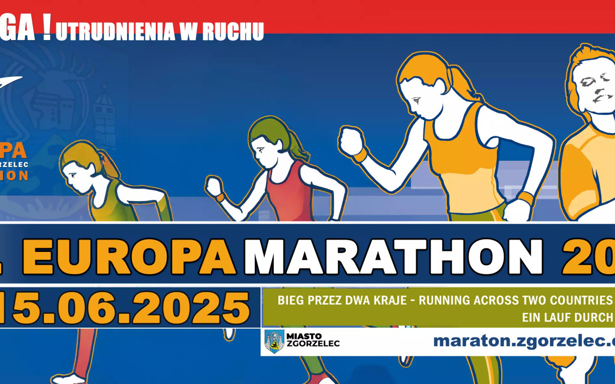 Europamarathon Zgorzelec-Görlitz już 15 czerwca!