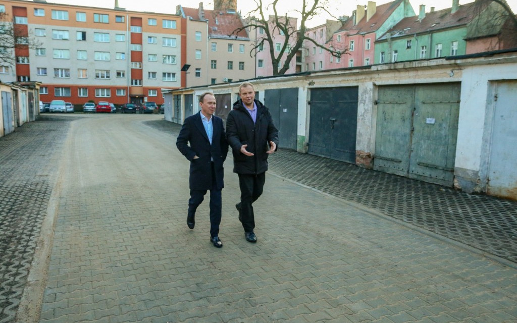 Nowe oblicze miejskiego podwórza w kwartale czterech ulic