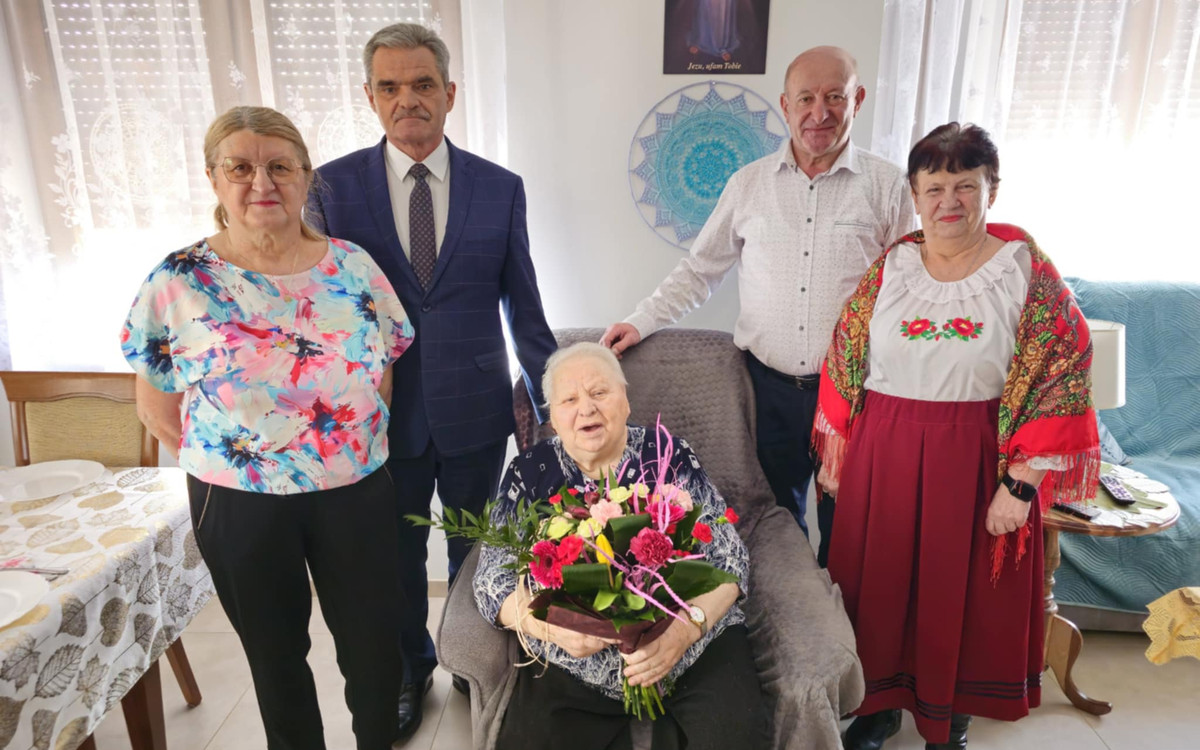 Dostojny jubileusz mieszkanki Grębocic