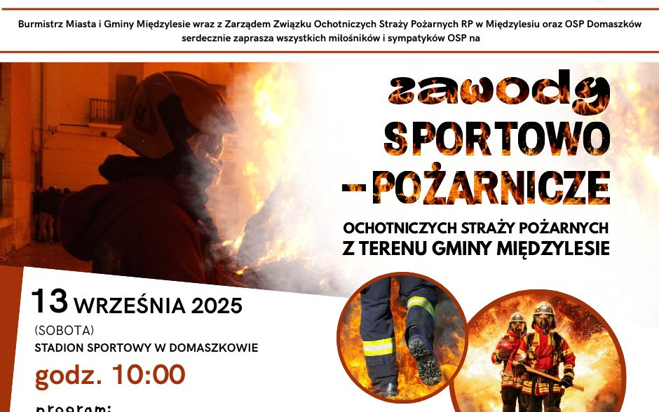 Sportowa rywalizacja strażaków. Zawody OSP już 13 września