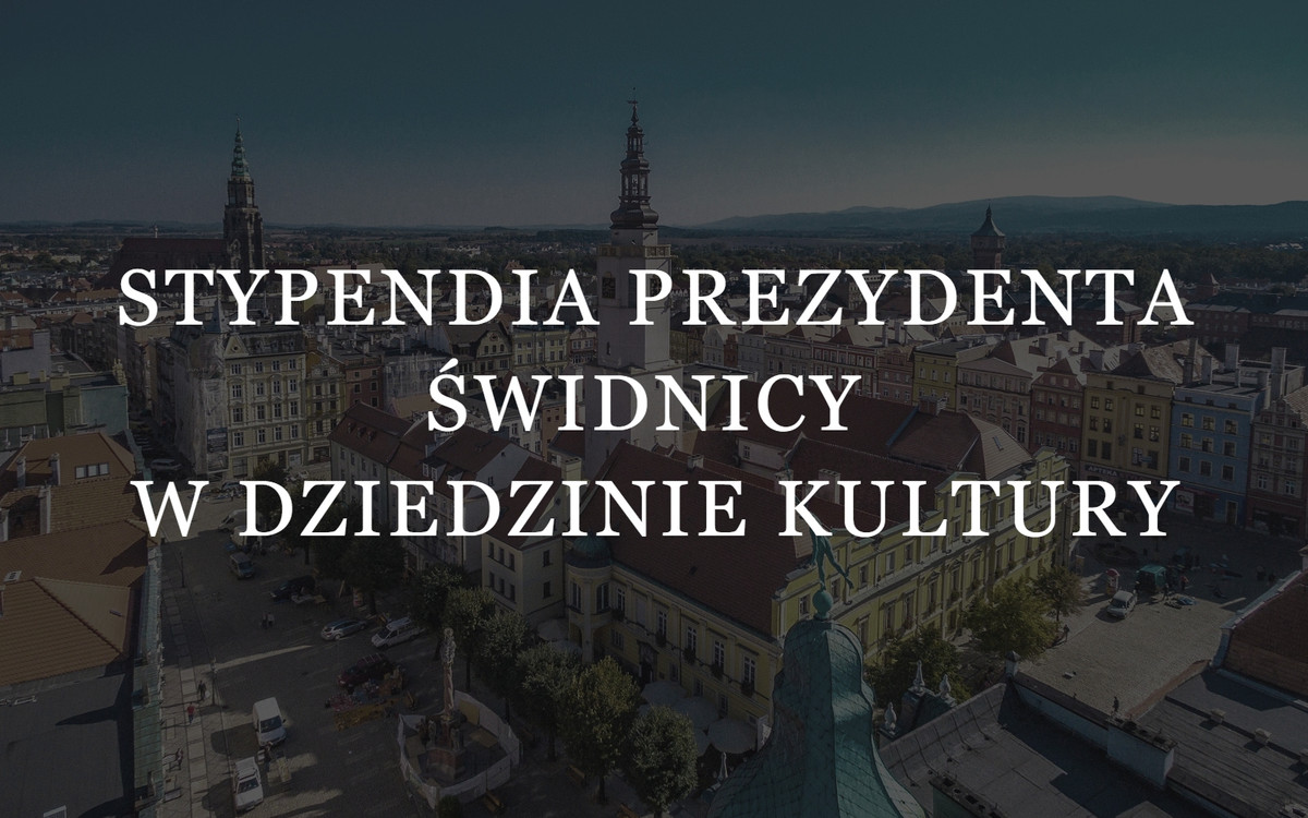 Stypendia dla świdnickich twórców kultury i artystów