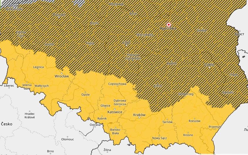 IMGW ostrzega – będzie ślisko. Uważajcie na siebie!