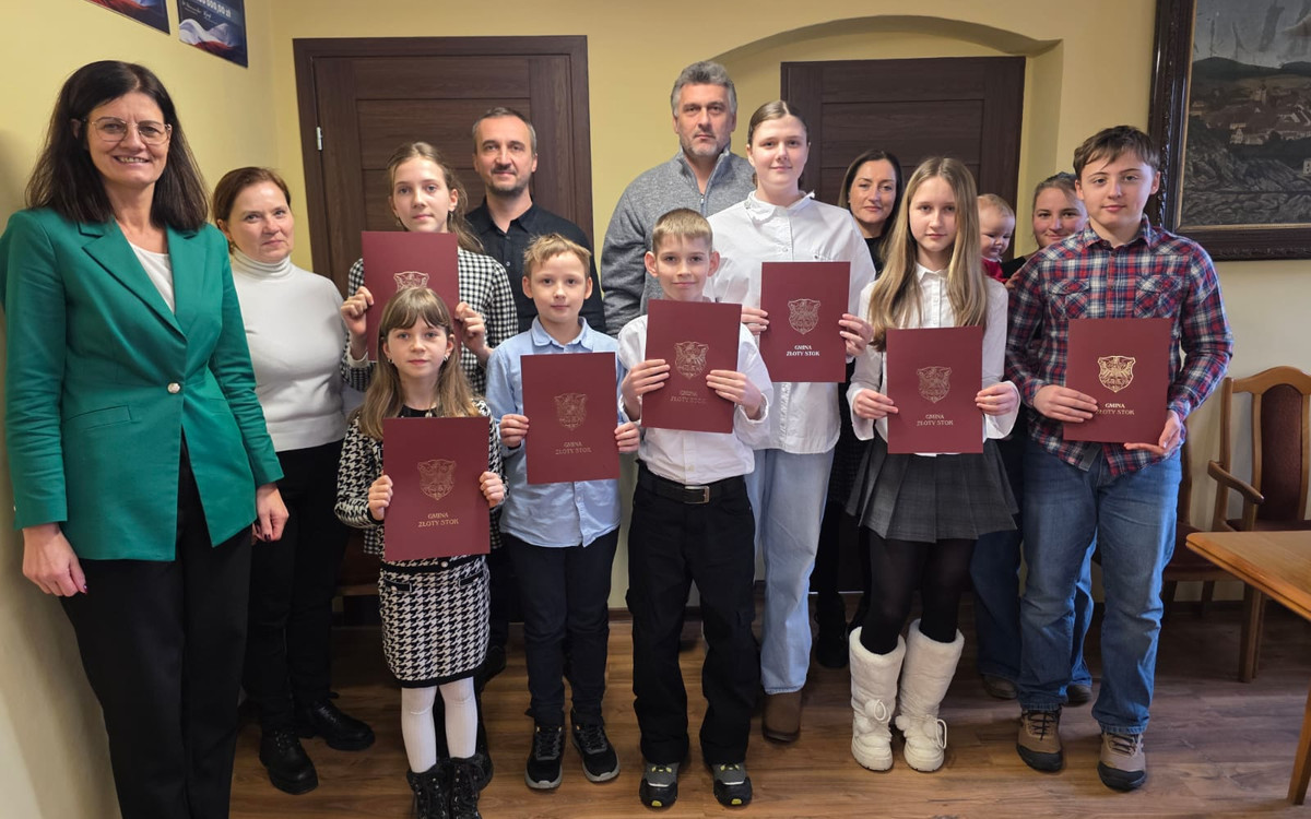 Młodzi sportowcy ze Złotego Soku wyróżnieni stypendiami