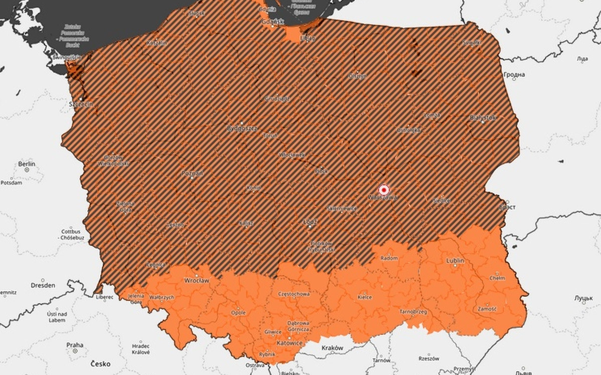 Będzie ślisko! Ostrzeżenia wydano niemal dla całego kraju!