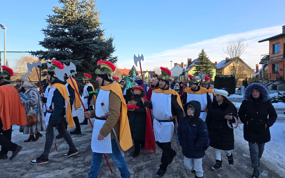 Orszak Trzech Króli przeszedł ulicami Chocianowa