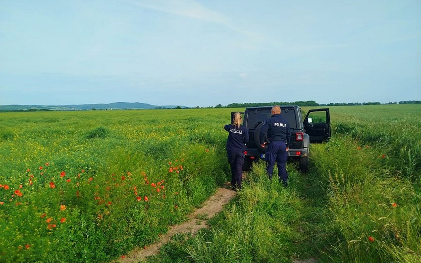 Szczęśliwy finał nocnych poszukiwań 92-latka