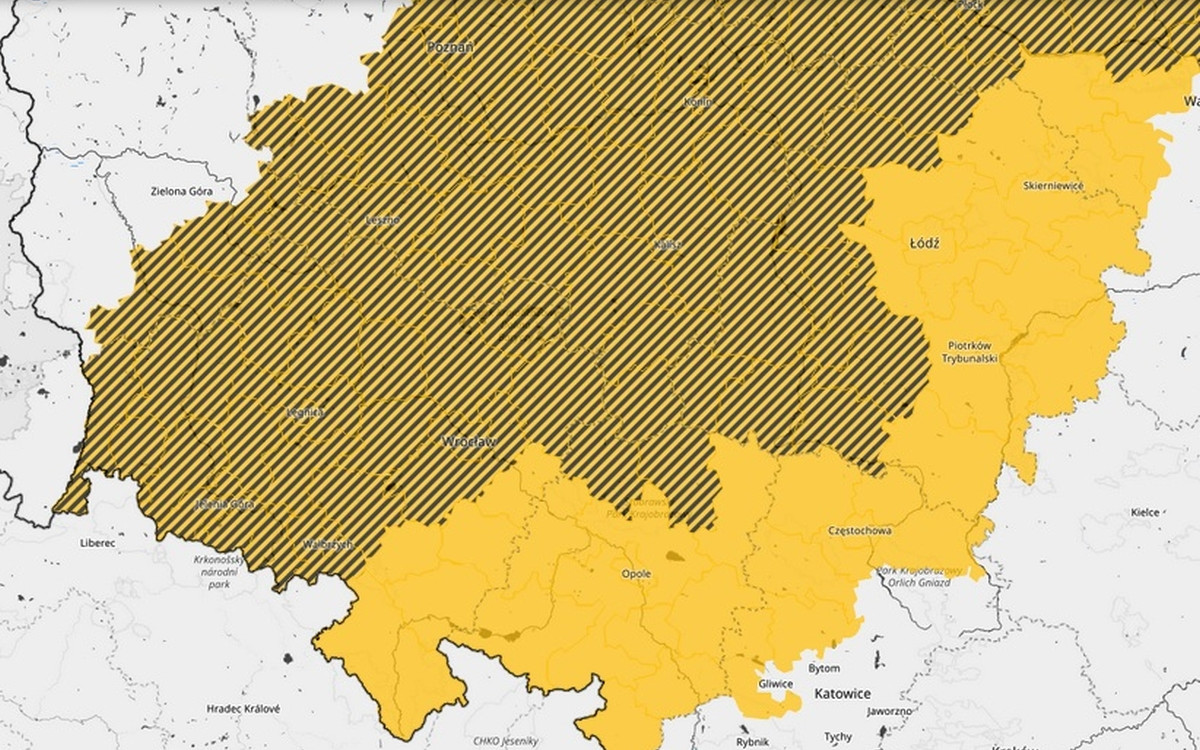 IMGW ostrzega. Będzie burzowo na Dolnym Śląsku!