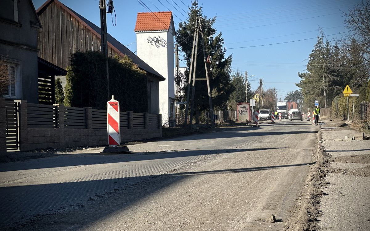 Utrudnienia w Trzebnicach. W sobotę droga powiatowa będzie zamknięta