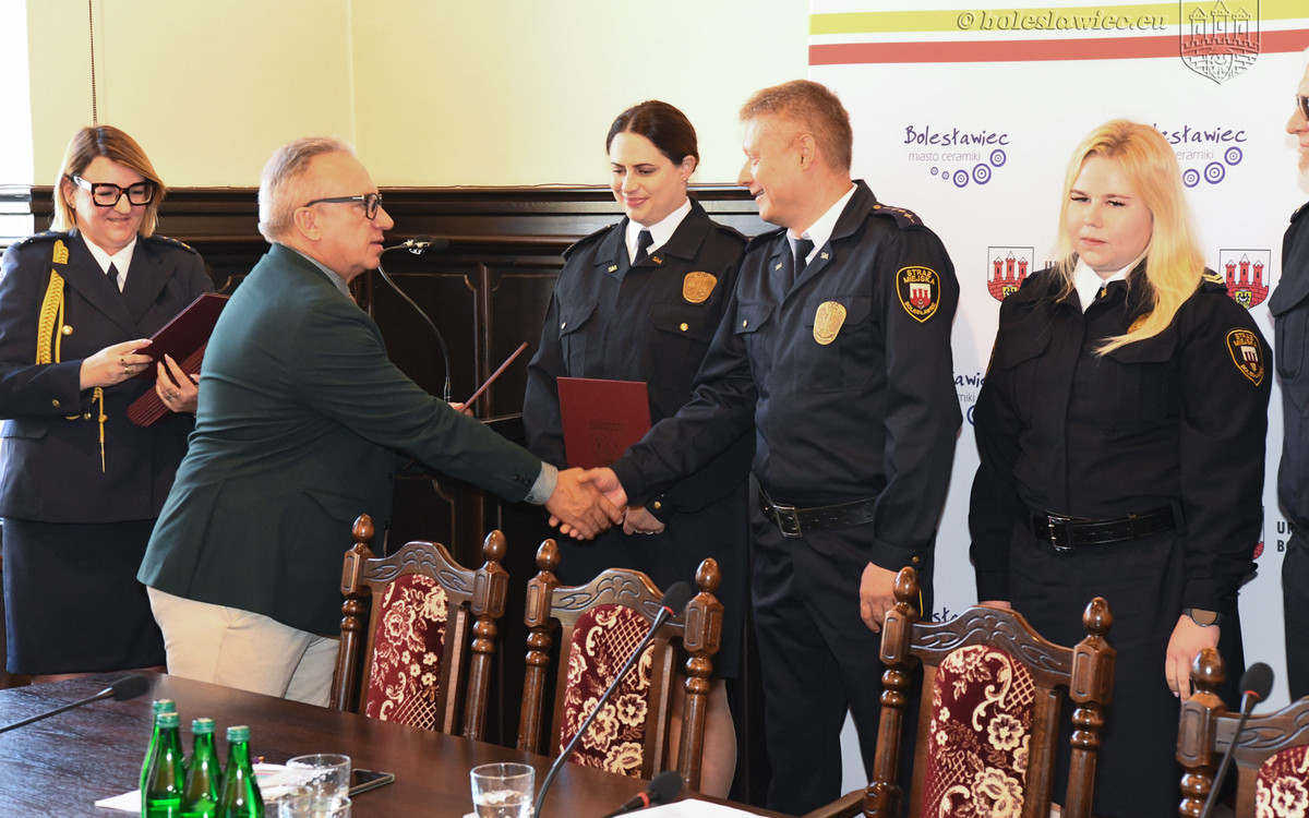 20 lat Straży Miejskiej w Bolesławcu. Gratulacje i podziękowania