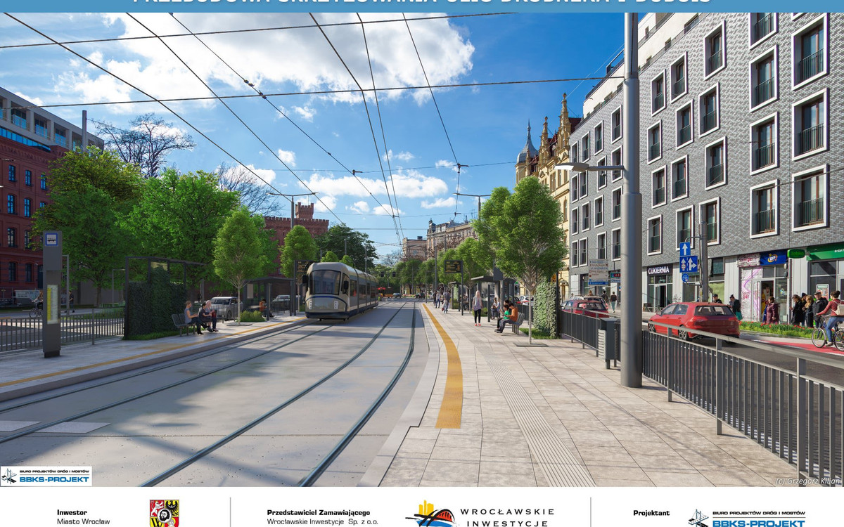 40 milionów na przebudowę ulic Drobnera i Dubois