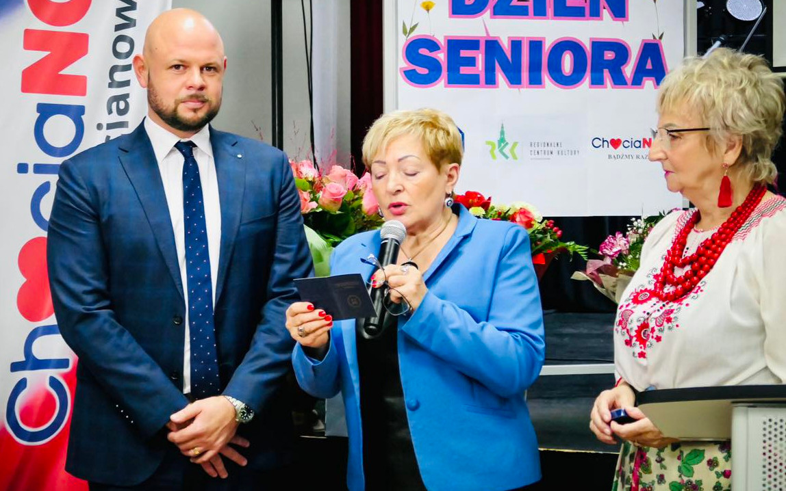 Życzenia burmistrza Chocianowa dla wszystkich seniorów
