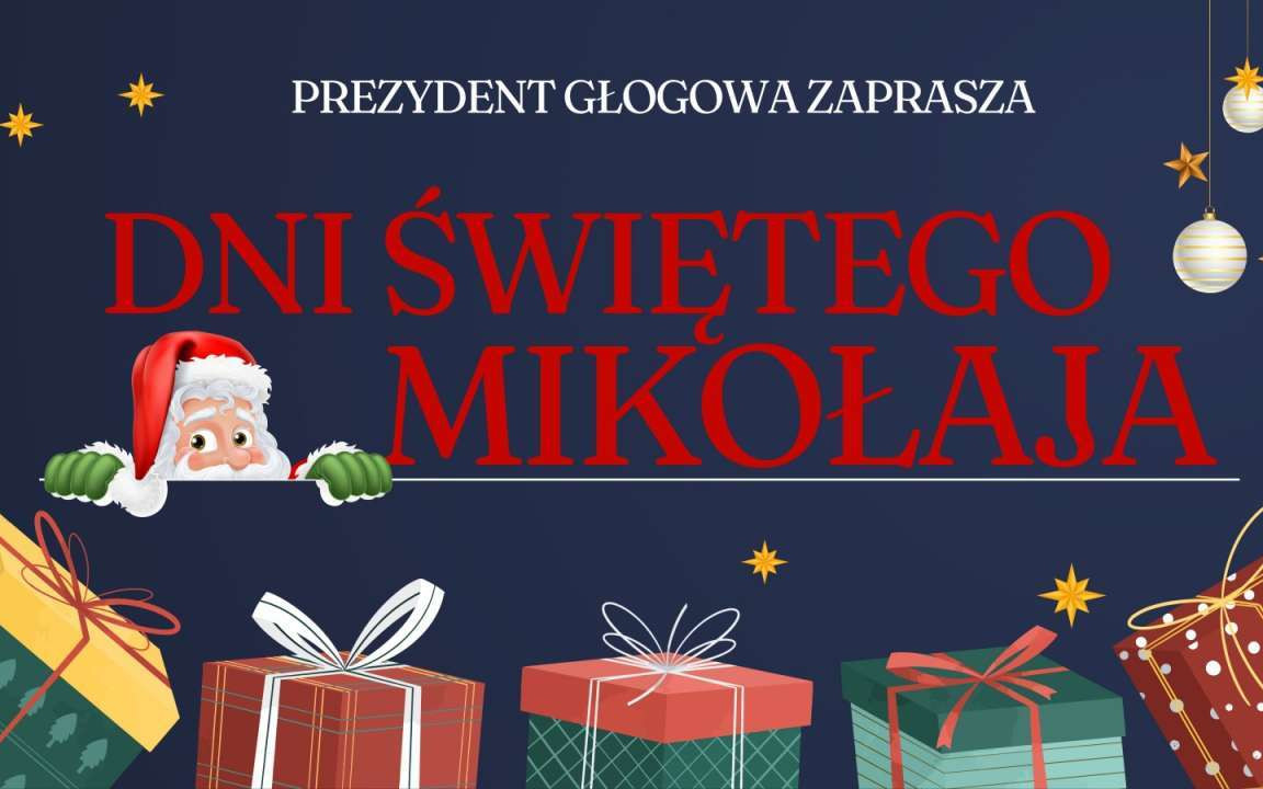 Głogów zaprasza na świętowanie razem z Mikołajem