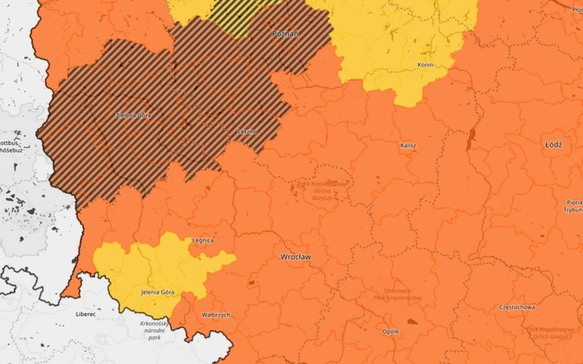 IMGW ostrzega. Gorąco i burze na Dolnym Śląsku