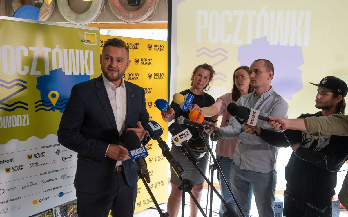 „Pocztówki z powodzi” – ogólnopolska akcja wspierająca Dolny Śląsk