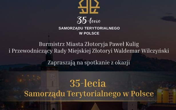 Burmistrz zaprasza na jubileusz 35-lecia samorządu terytorialnego