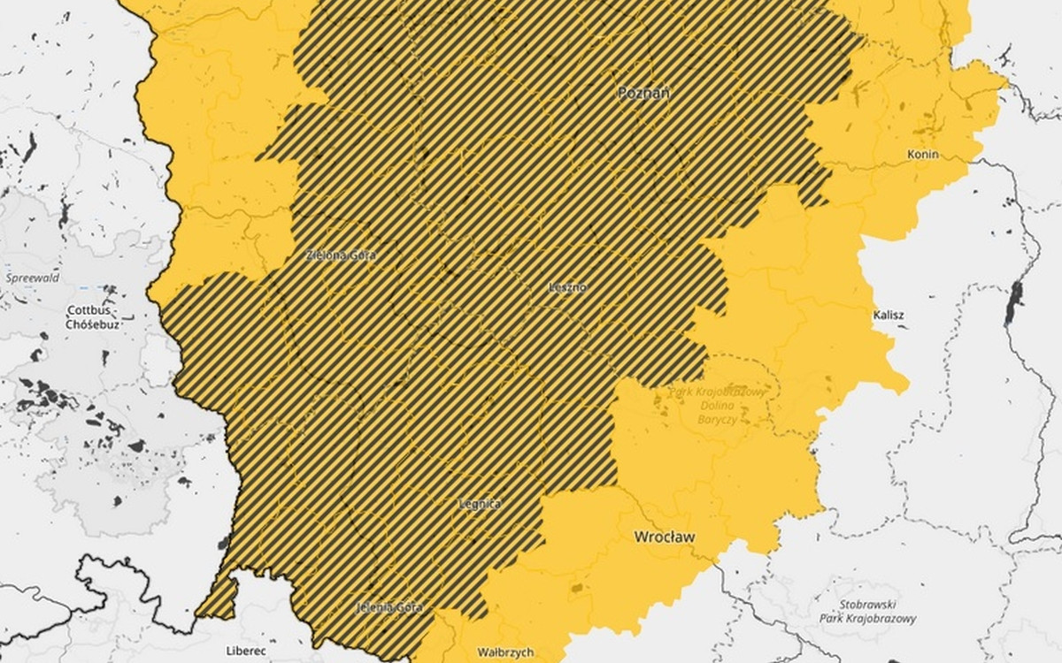 Burze, deszcz i silny wiatr. IMGW wydał ostrzeżenia dla Dolnego Śląska