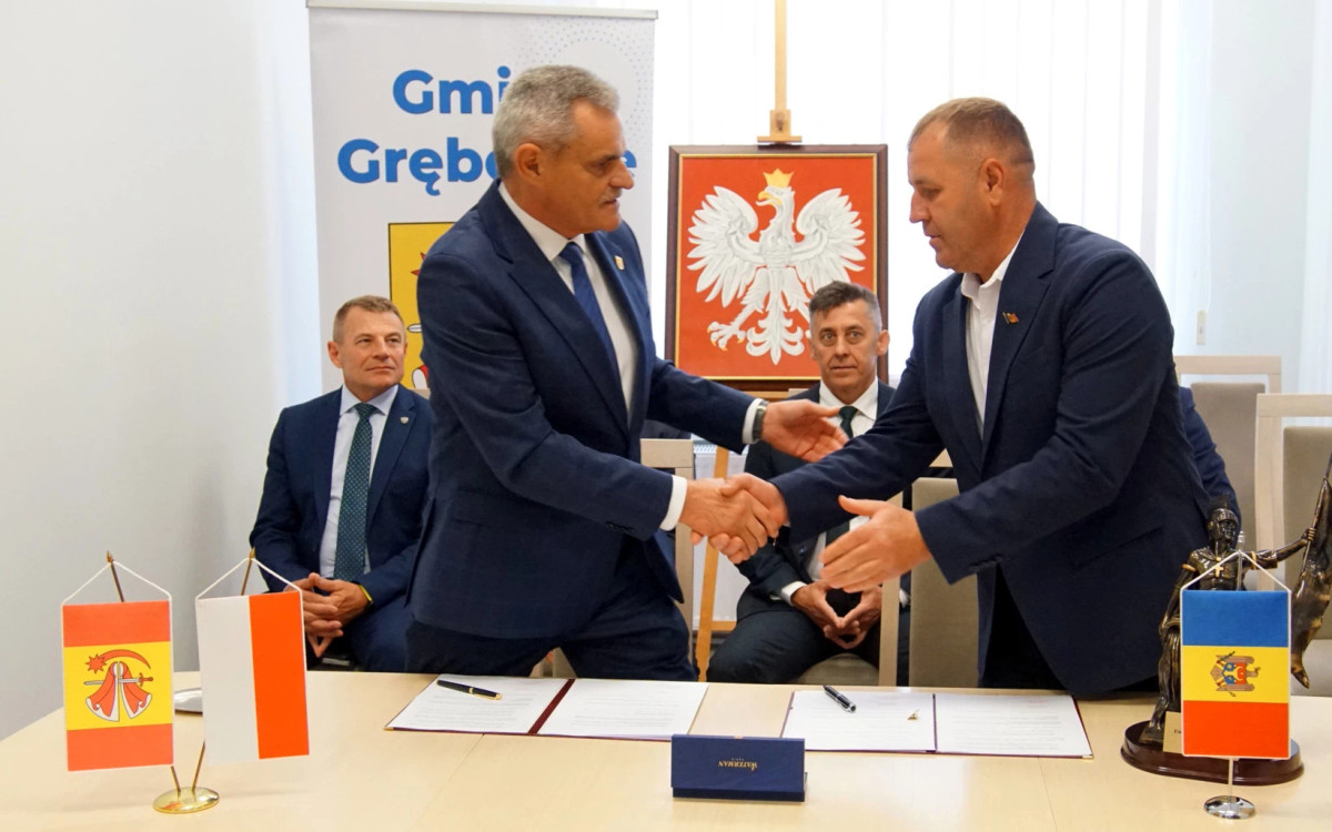 Nowy rozdział współpracy. Grębocice i Dubăsarii Vechi z umową partnerską