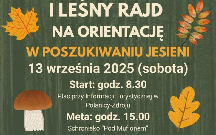 Leśny Rajd na Orientację w Polanicy-Zdroju. Rusza już w sobotę