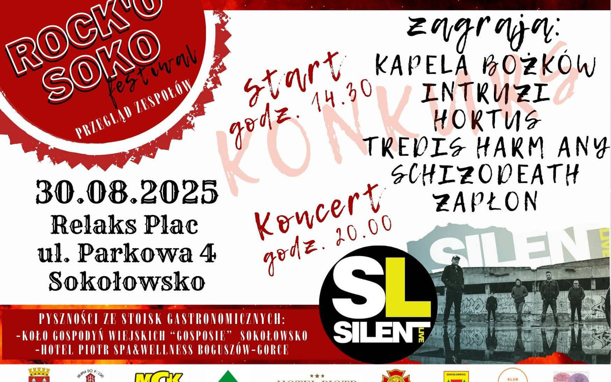 II Rock’O Soko w Sokołowsku. Rockowa sobota już 30 sierpnia