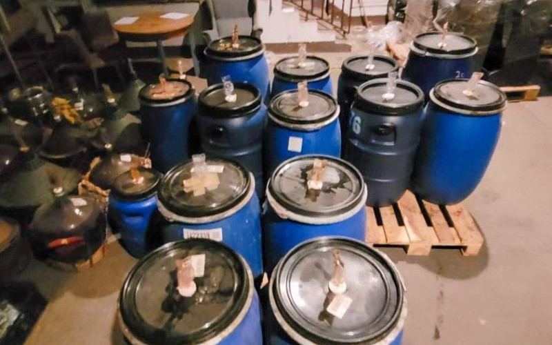 Nielegalna bimbrownia w gminie Lubawka!