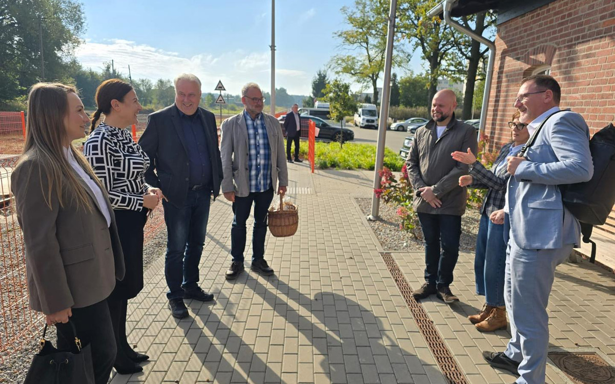 Wizyta delegacji z partnerskiej Gminy Malschwitz w Chocianowie