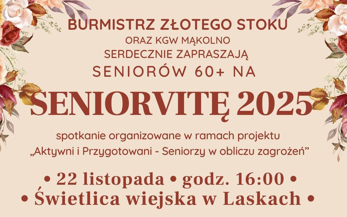 Aktywni i przygotowani. Seniorvita 2025 w Złotym Stoku