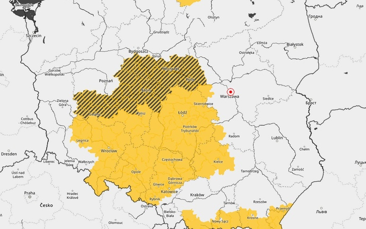 Burze w maju. Idzie załamanie pogody na Dolnym Śląsku
