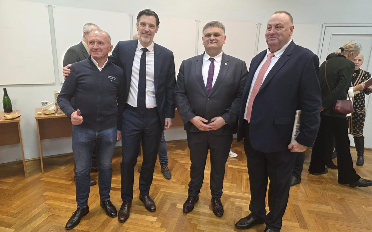 Przy okazji spotkania rozmawiali o przyjaciołach z Francji